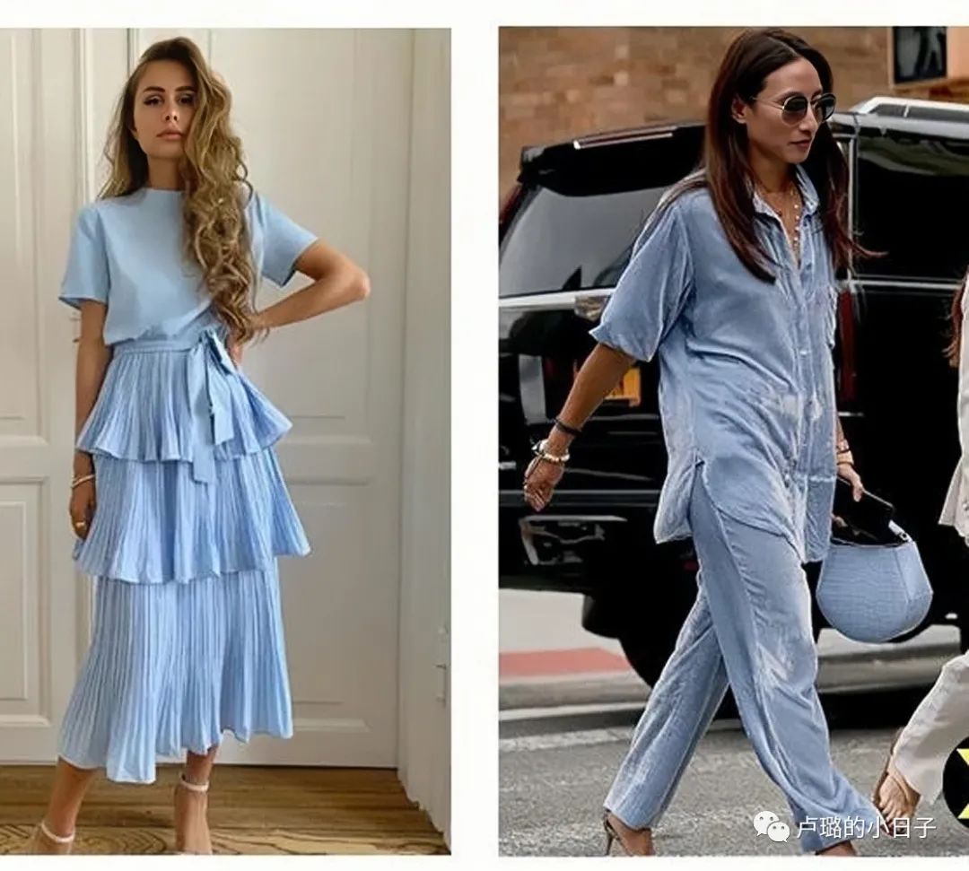 蓝色是你最爱的颜色穿搭,我最爱的蓝色穿搭
