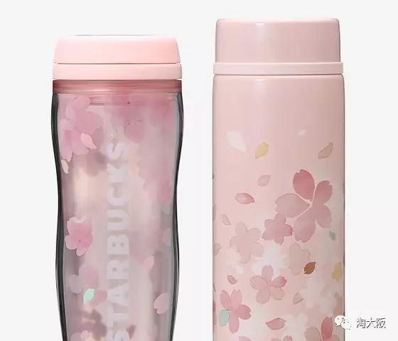 星巴克春日限定樱花星冰乐,星巴克樱花限定加樱花