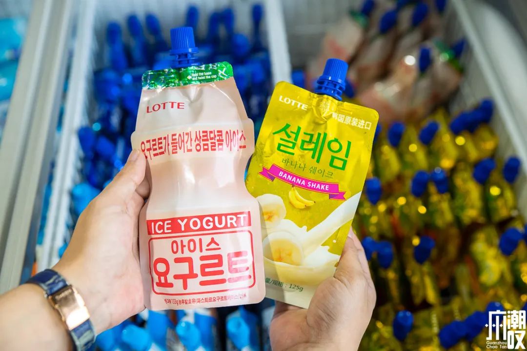 从韩国回来在超市买东西,韩国超市进口东西