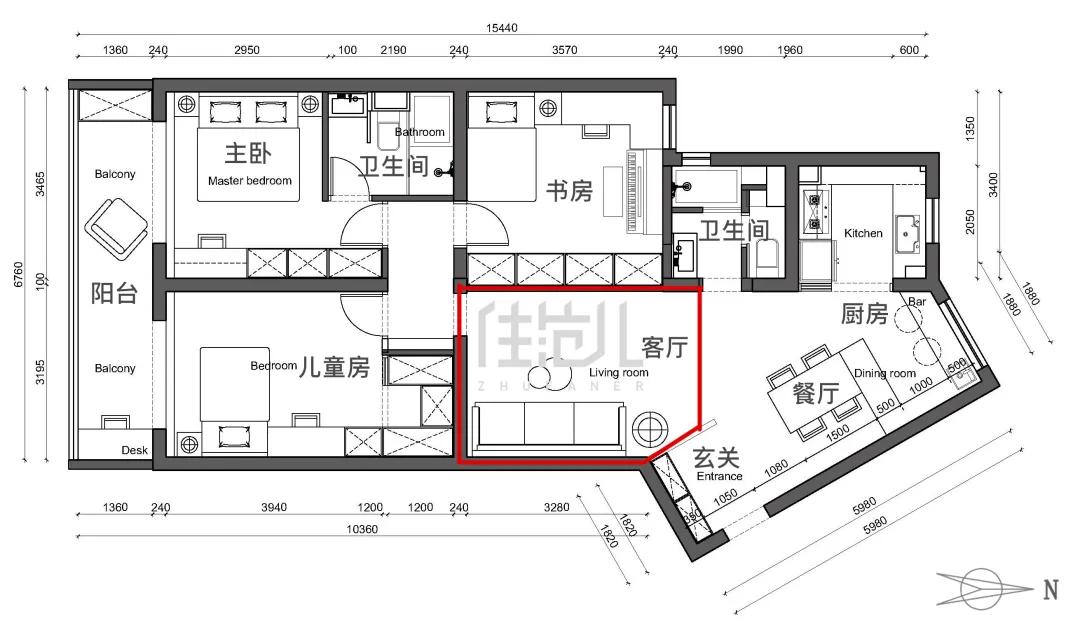 绝了！100㎡两娃之家零杂物，鸡肋空间原地增值20万