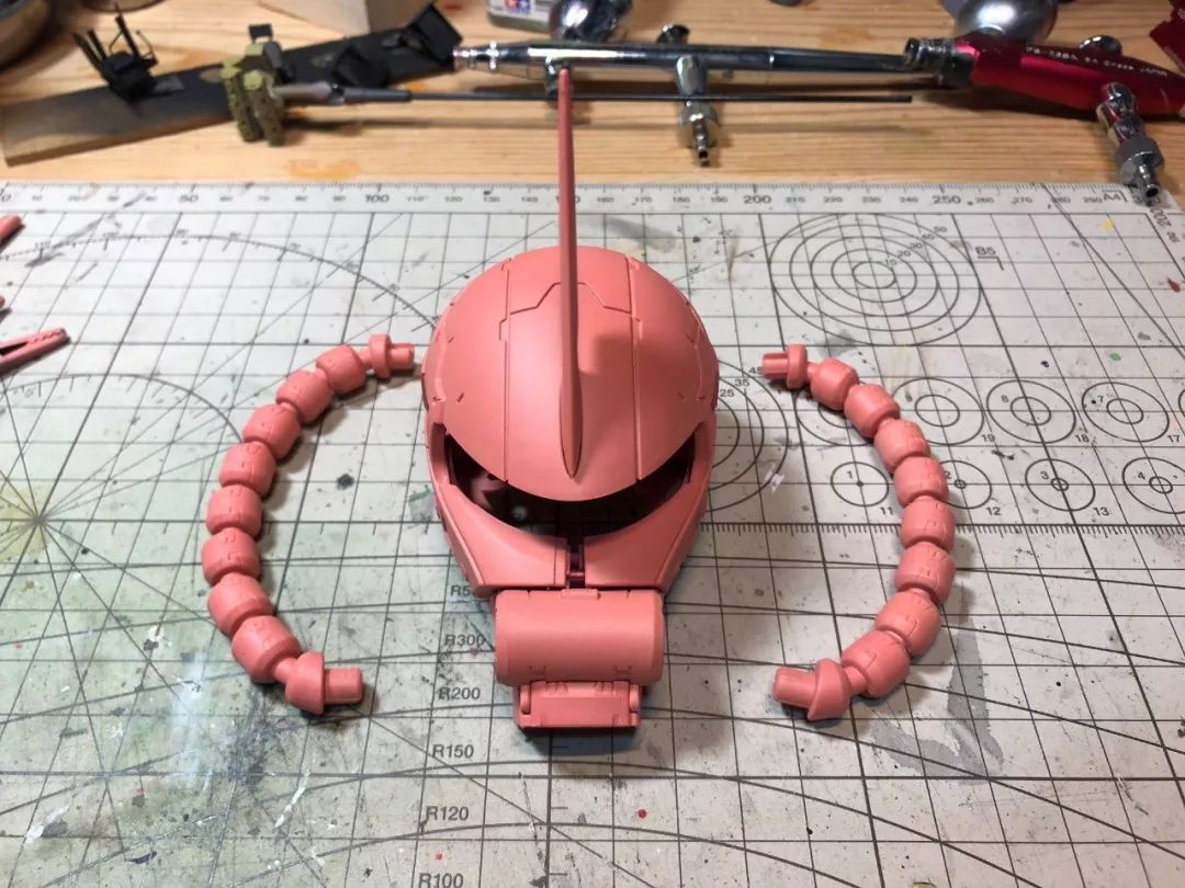 动漫基础入门教学板绘,高达模型星空喷涂教程