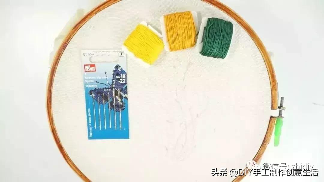 刺绣一针一线,基础的刺绣方法很适合新手学习哦