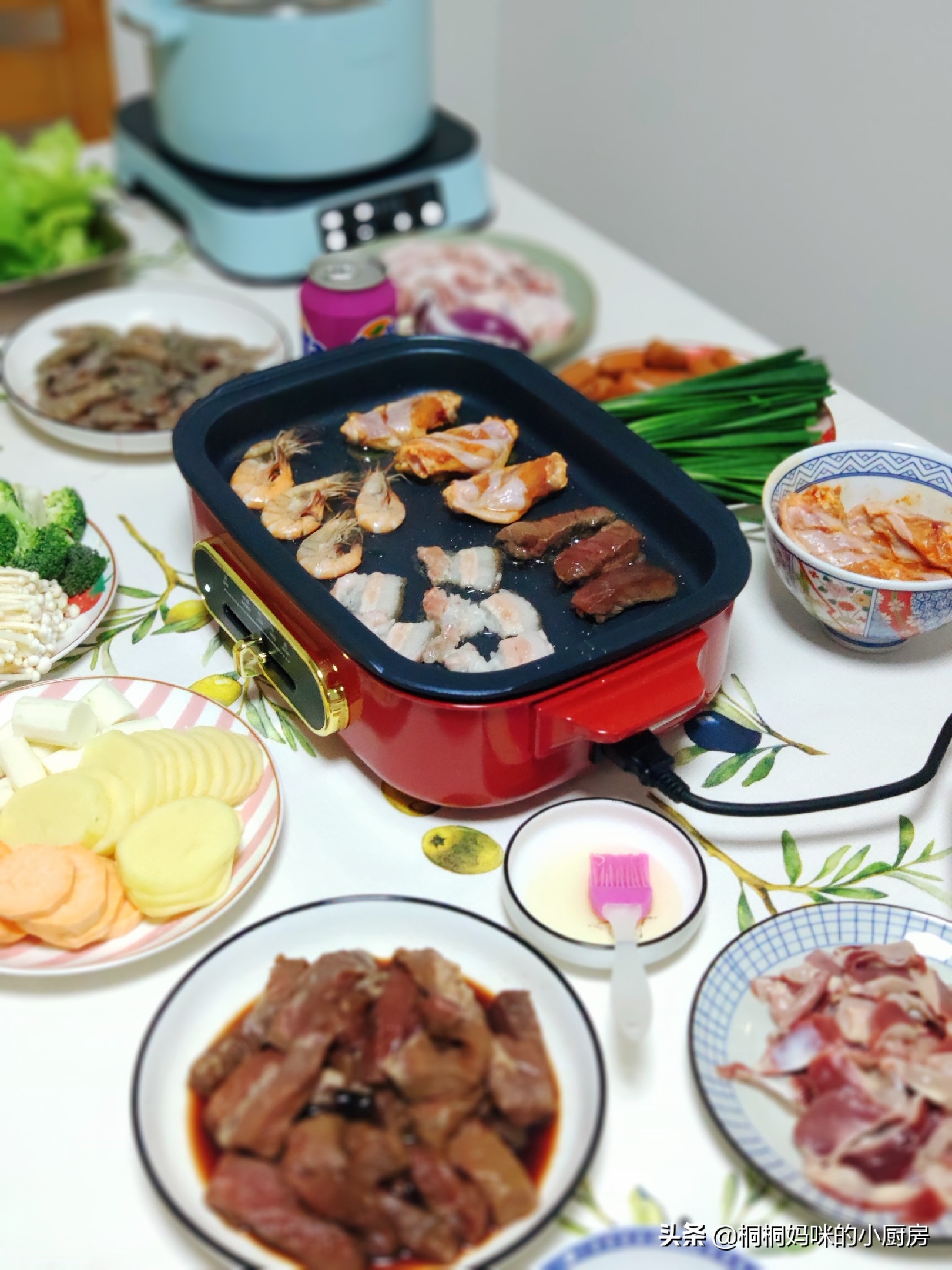 周末尽情享受美食烧烤,周末在家烧烤好吃又好玩