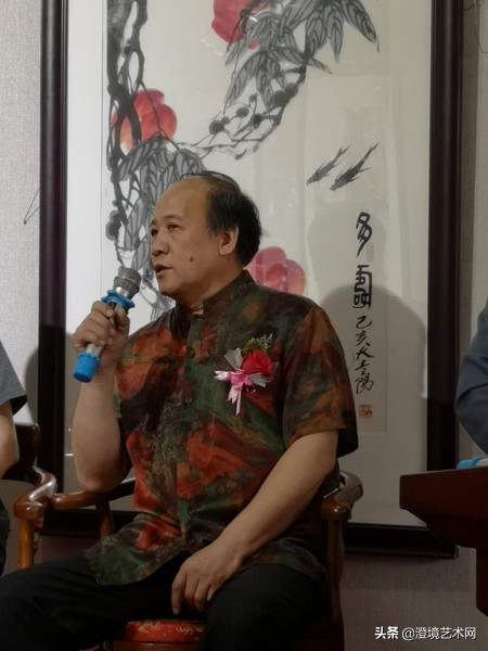 “澄怀循道—大土三阳中国画学术邀请展”在兰州荣宝轩艺术馆开幕