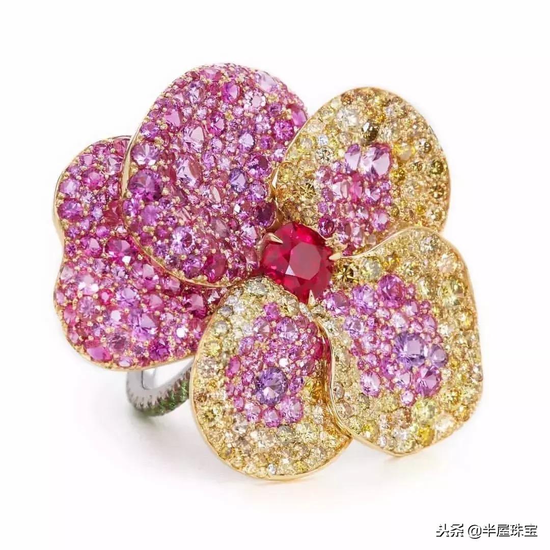 红宝石戒指款式图片,红宝石戒指颜色最好的品牌