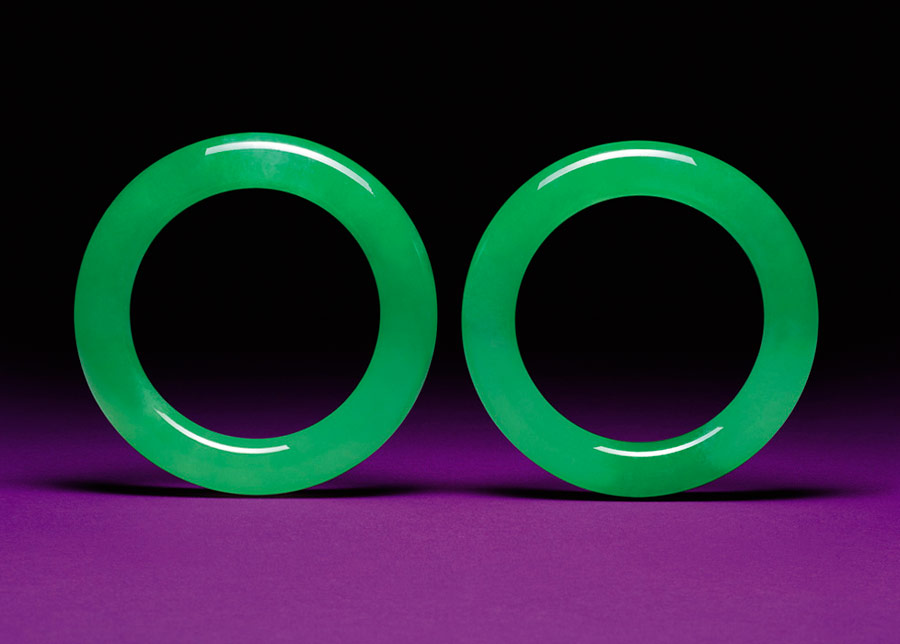 最贵最顶级帝王紫翡翠手镯和挂件,世界上最贵的翡翠手镯是哪一个