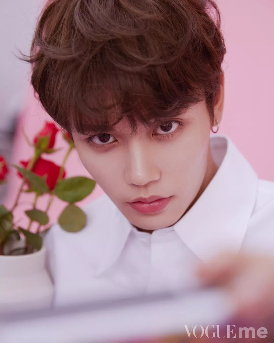 林彦俊黑白照片阴影,林彦俊早期自拍