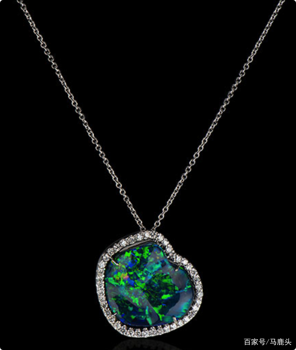 欧泊顶级珠宝图片,便宜又好看的天然宝石欧泊