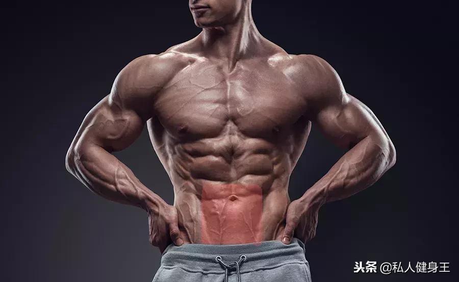 腹肌图解加动作示范,腹肌练习一分钟就有完整的腹肌