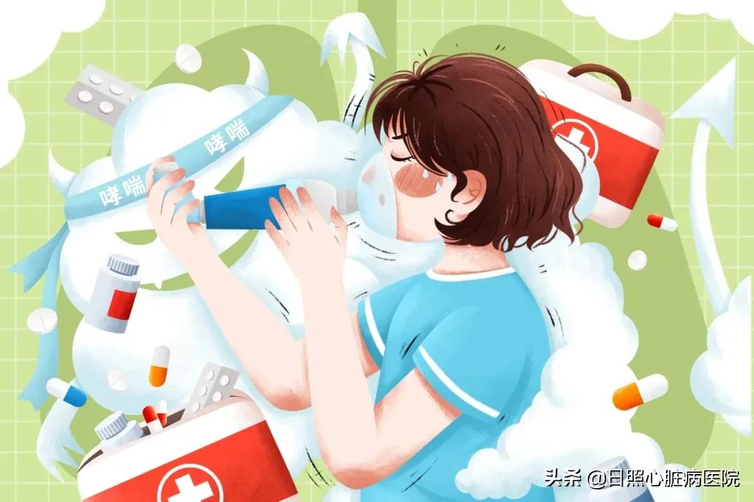 六旬老人突发哮喘,急诊抢救转危为安