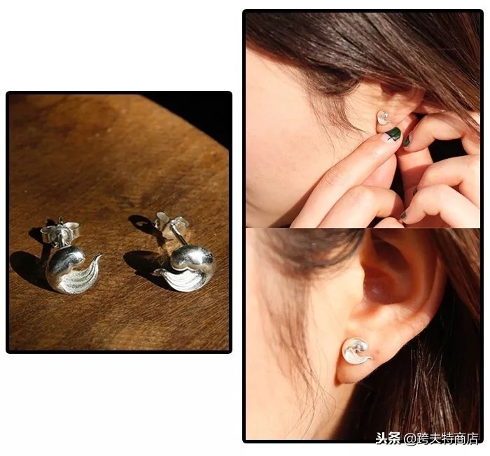 珍珠耳钉宋慧乔牛仔同款,宋慧乔同款短发造型