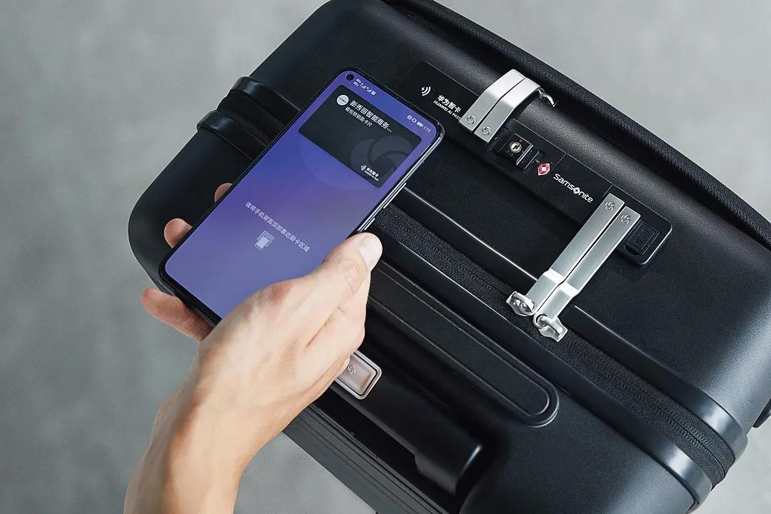 旅行箱新秀丽直播,新秀丽智能商务旅行箱最大号