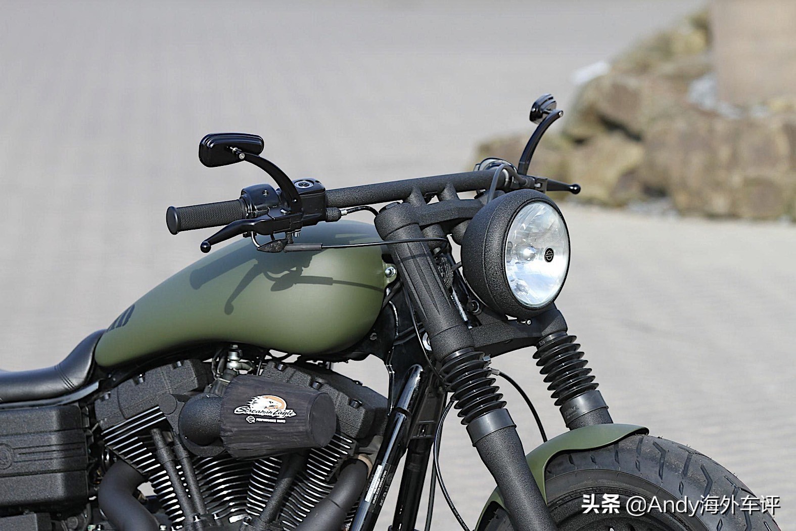 哈雷肥霸最有战斗范的摩托,当哈雷车主遇上川崎车主