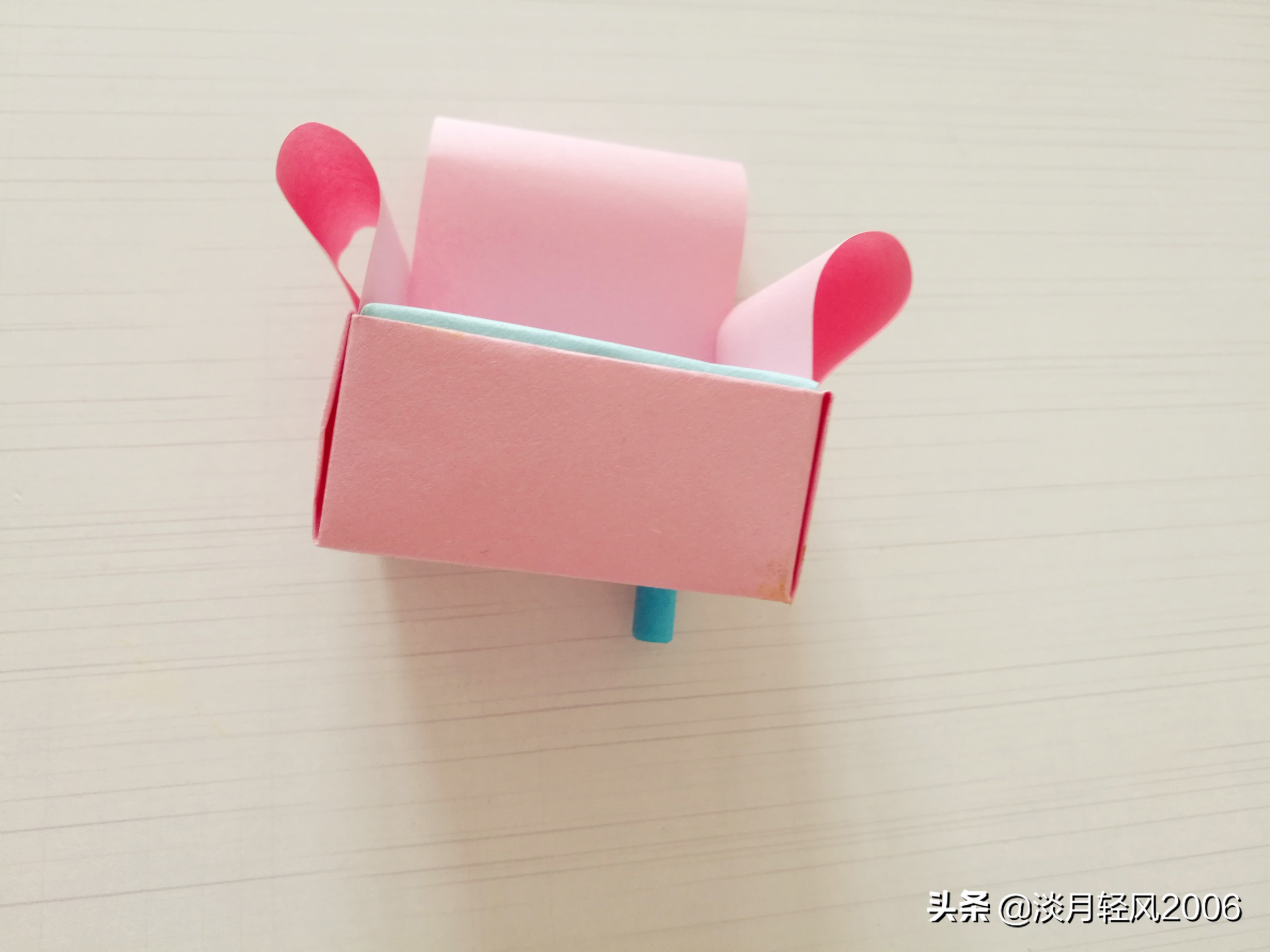 黏土手工简单幼儿沙发,卡纸沙发手工制作大全创意