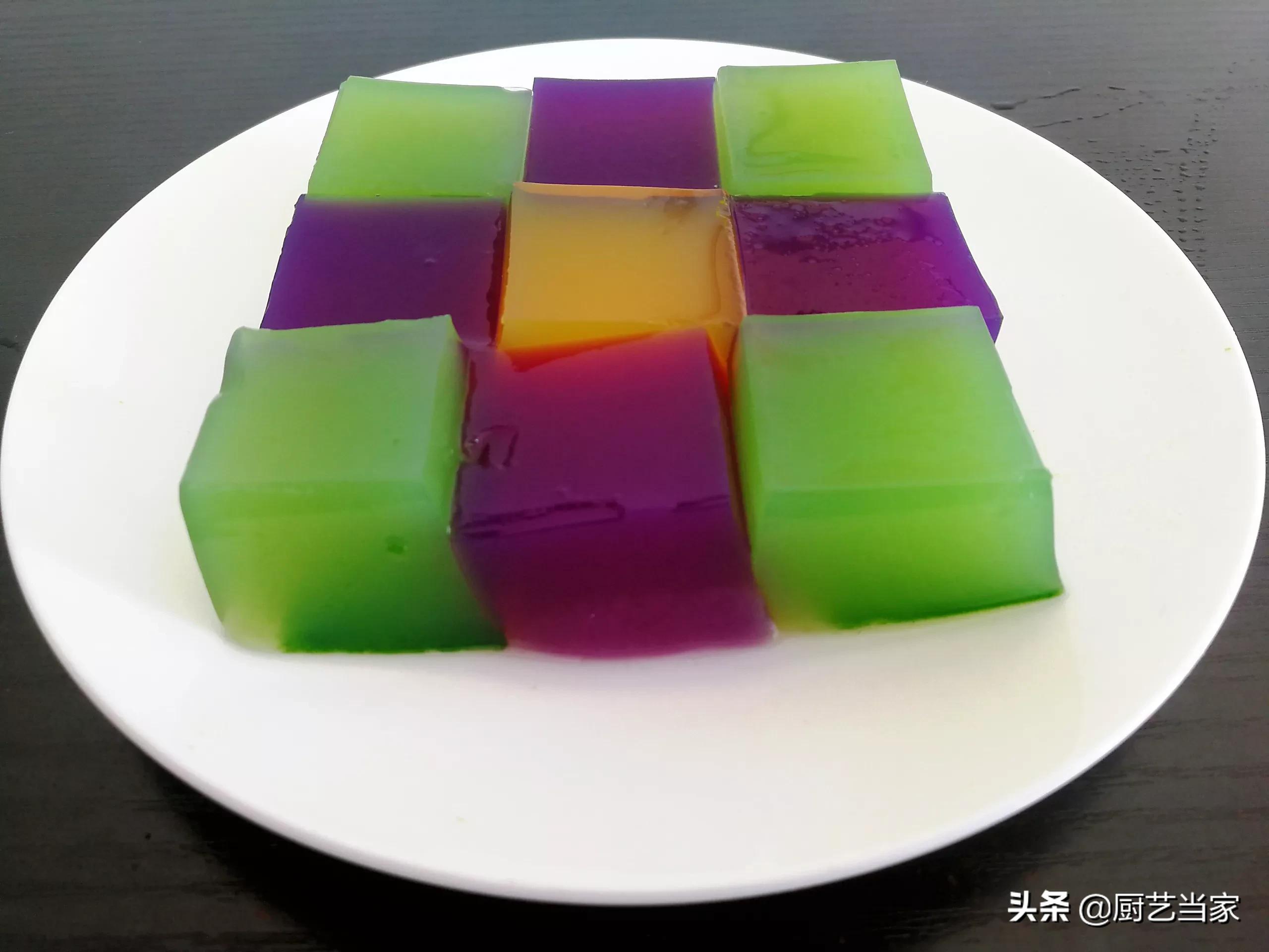 翡翠水晶皮冻,翡翠皮冻做法图解