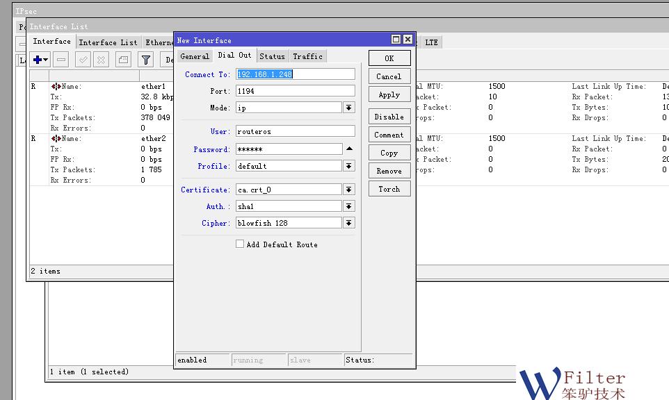 RouterOS和WSG上网行为管理网关如何使用Openvpn组网？