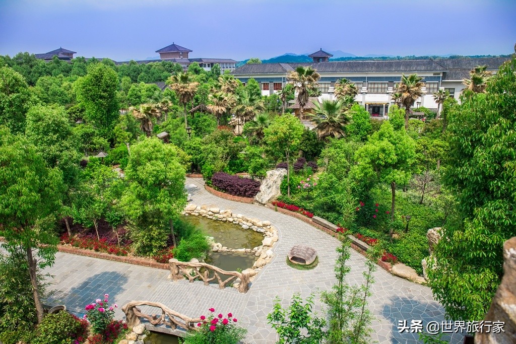 三里畈泡温泉沿途看风景,春节游玩三里畈温泉圣地开心就好