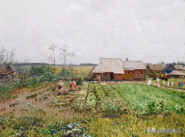 俄罗斯画家经典油画风景作品欣赏,俄罗斯艺术家尤金油画