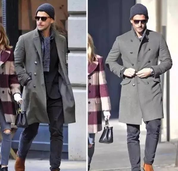 高端羊绒大衣轻奢男搭配,有品位有风度绅士的男人