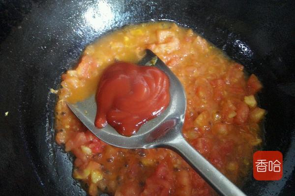 苏大强苏明玉吃饭茄汁面,苏明玉吃茄汁面