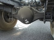 东风天龙40方饲料散装运输车,天龙385马力散装饲料车