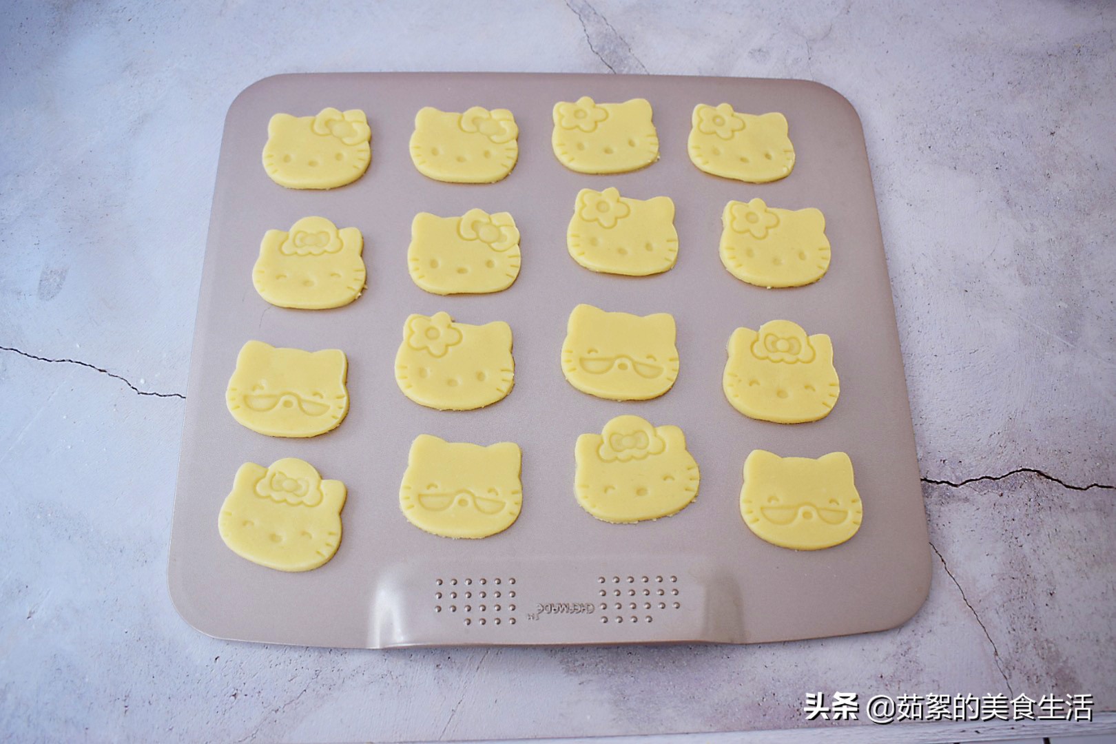卡通黄油饼干教学,怎样做无黄油饼干简单又好吃