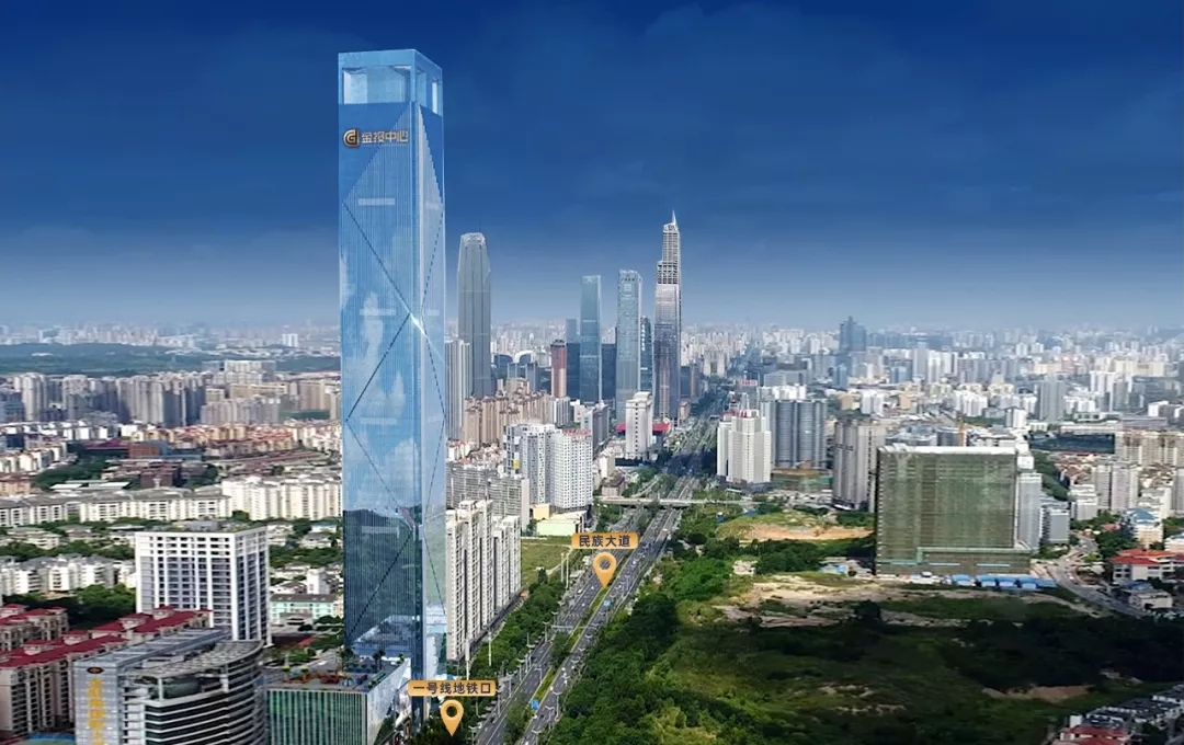 南宁速度|金投中心,垂直向上的金融力量