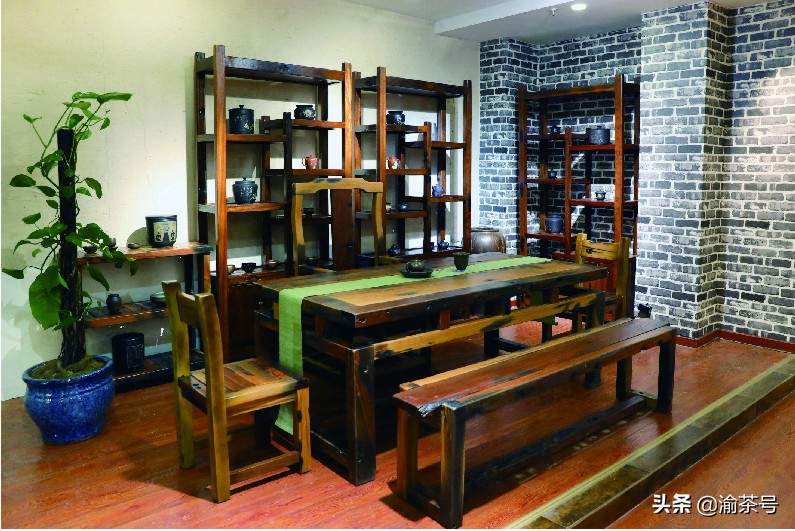 老船木家具展示工坊,船木榆木家具