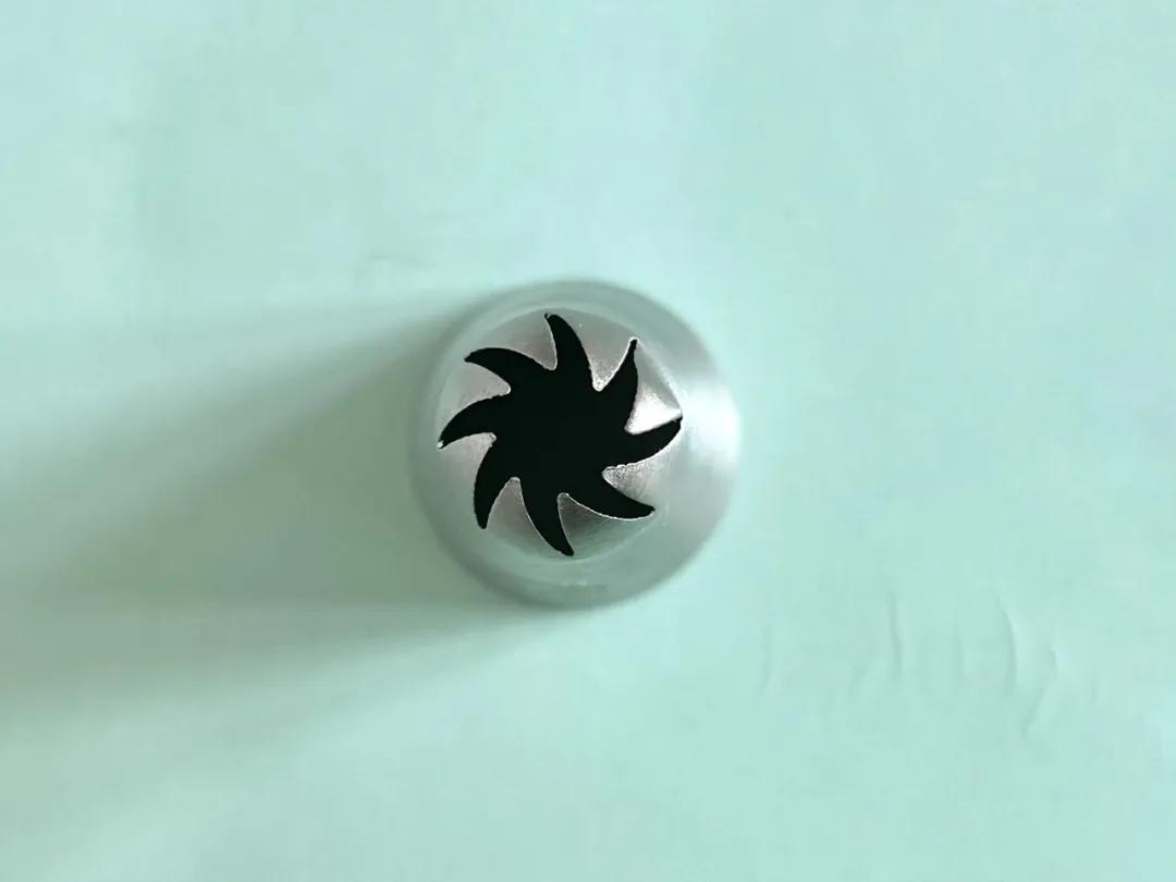 向日葵裱花手法教程简单易学,蛋糕裱花入门基础手法