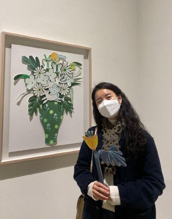 韩孝周简单有层次的穿搭术清新又耐看的气质