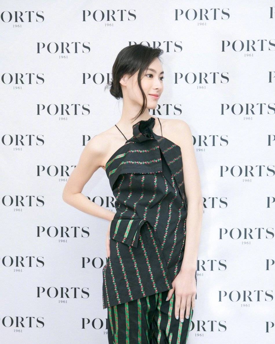 梁洛施最新时装秀,梁洛施时装周照片