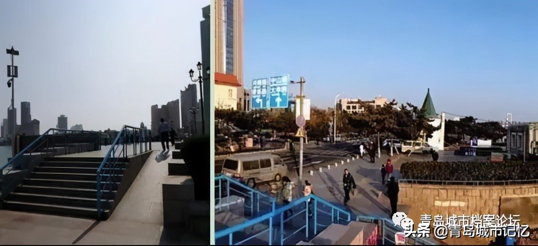 青岛中山路上著名的老街,青岛太平路街景