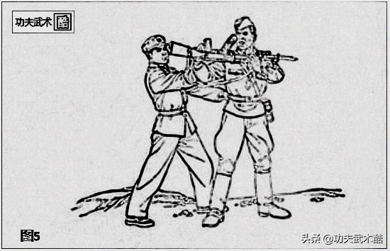 解放军格斗术实战,侦察兵七十年代捕俘拳全套动作图