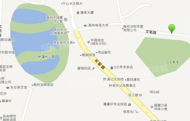 高州市三房两厅毛坯楼盘,高州市城东片区最新楼盘