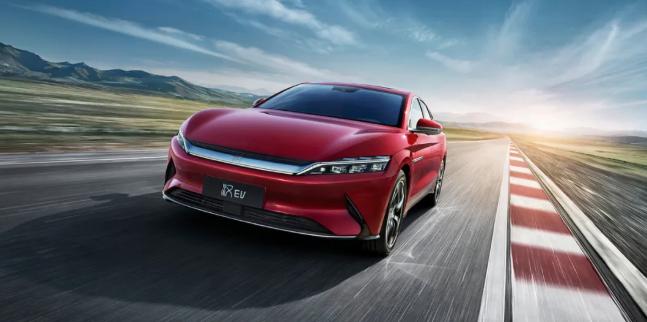 特斯拉model3和小鹏p7和比亚迪汉,比亚迪新车国产之光