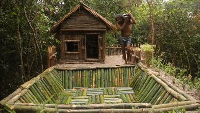 木棍怎么挖出泳池,一根棍子挖出一个游泳池