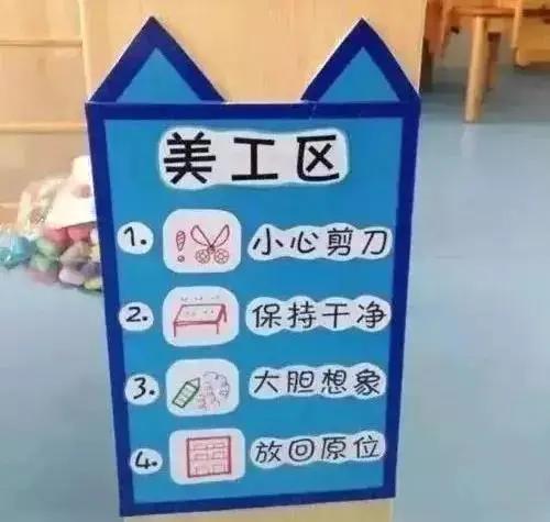幼儿园区角环境布置入区规则,幼儿园种植区规则标牌