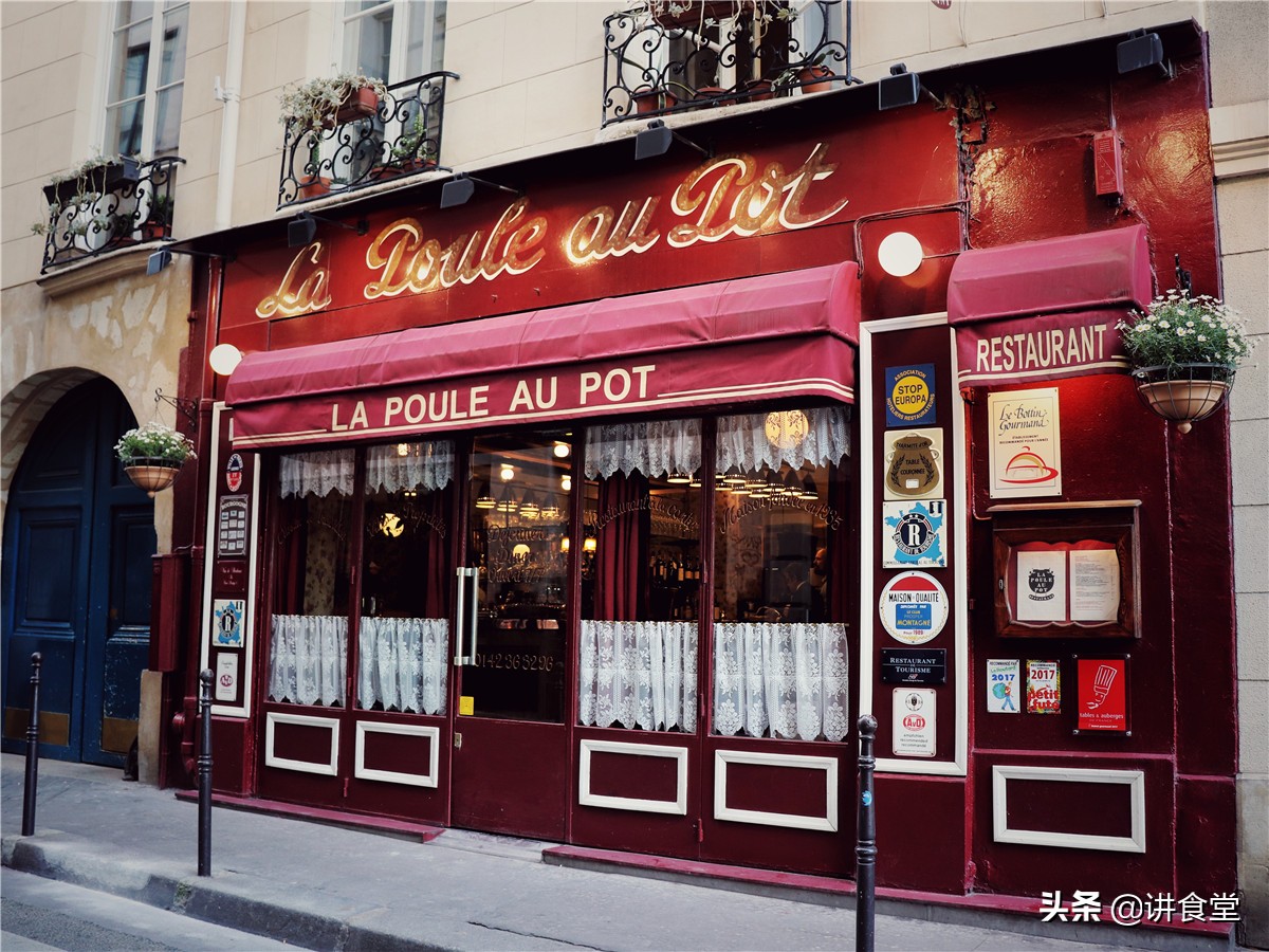 在法国巴黎吃法国大餐,在巴黎吃法国大餐