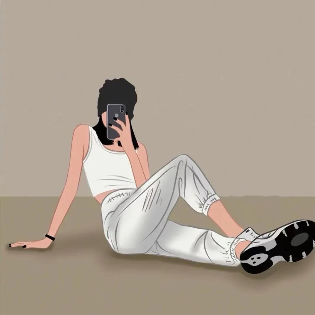 闺蜜头像萌娃卡通可爱小清新,可爱女孩头像萌娃闺蜜森系