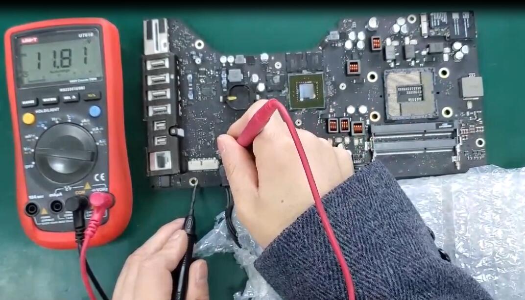 a1418苹果一体机主板维修,a1418一体机不开机