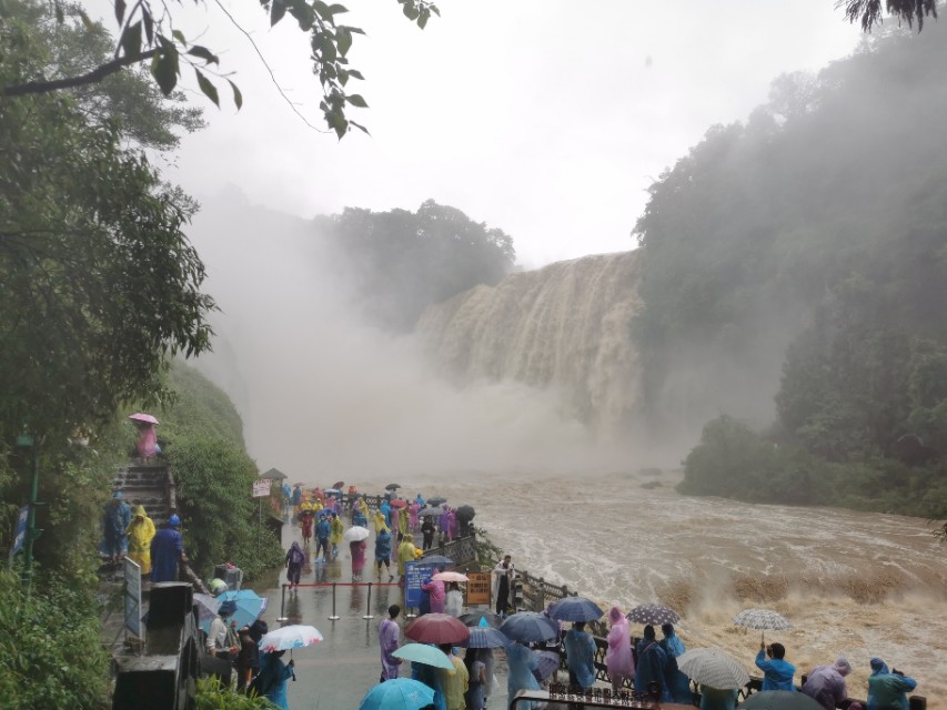 我的旅行回忆之贵州黄果树瀑布,初夏黄果树瀑布