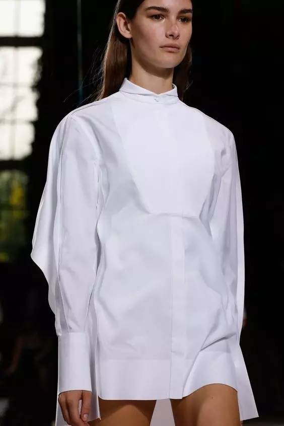 衬衫多种百变穿搭,衬衫改造创意服装设计