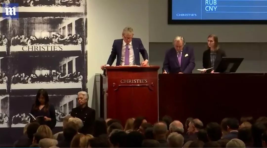 世界拍卖过亿的油画,45亿竞拍的油画是真的吗