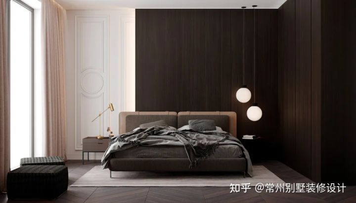 现代中式轻奢装修别墅设计 (法式新古典别墅装修设计)