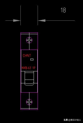 正泰断路器cad,哪里有正泰断路器的cad图下载