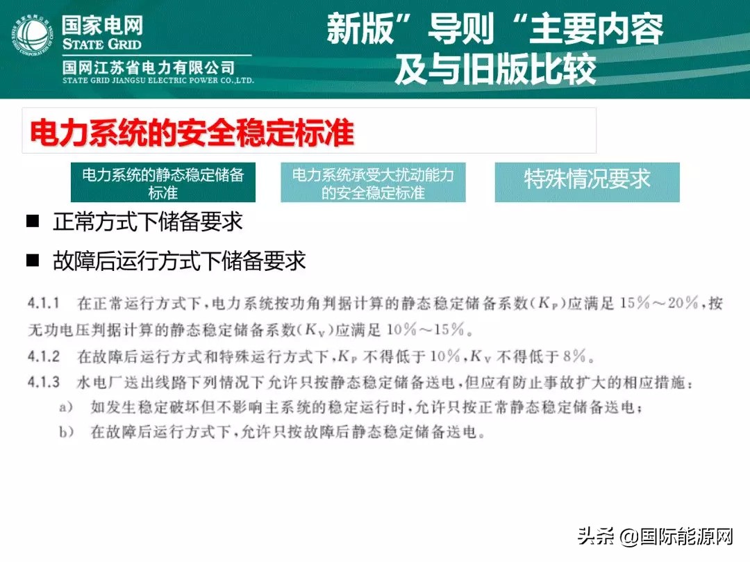 电力系统安全稳定规程最新,电力系统安全稳定导则的作用