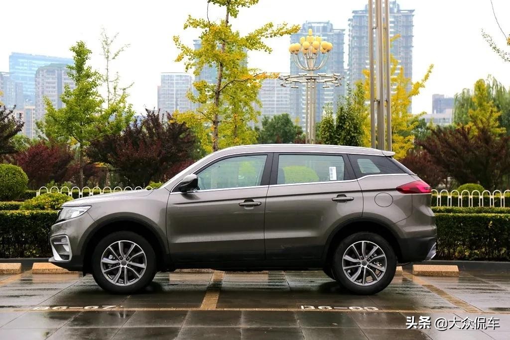 拒绝花里胡哨价格,10万上路的suv吉利博越性价比之王