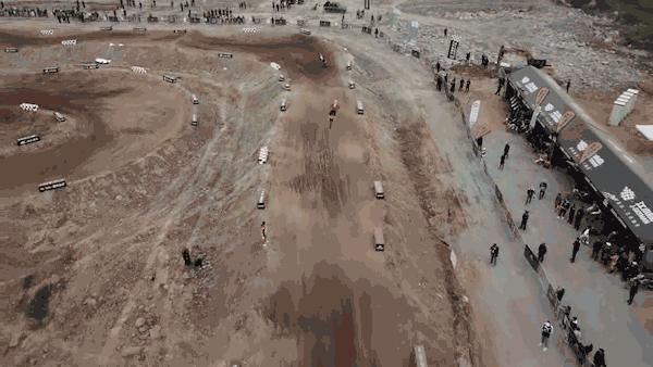 中国顶级越野摩托赛事,场面堪比kpl