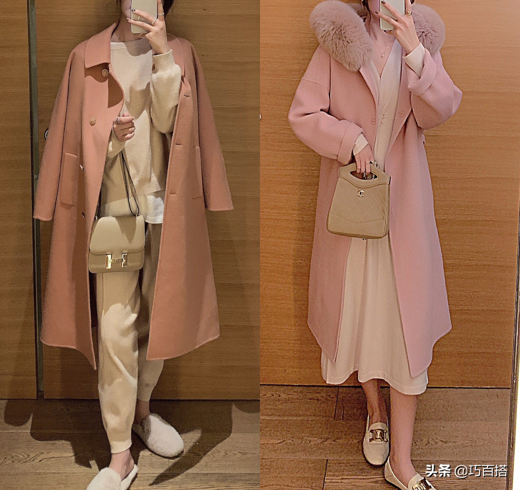 漂亮的姑娘都在穿什么大衣,漂亮的女人穿什么都好看