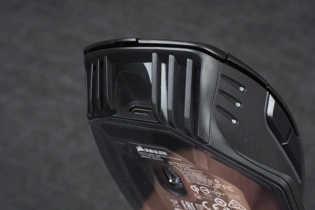 美商海盗船铁手无线鼠标测评,海盗船darkcoreprose灯失灵